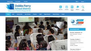 
                            2. Dobbs Ferry School District / Homepage