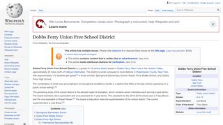 
                            9. Dobbs Ferry Union Free School District - Wikipedia