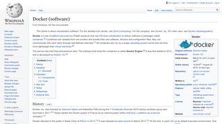 
                            6. Docker (software) - Wikipedia