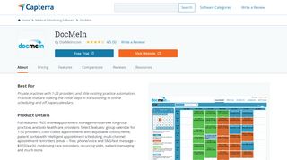 
                            8. DocMeIn Reviews and Pricing - 2019 - Capterra