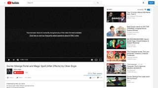 
                            2. Doctor Strange Portal and Magic Spell (After Effects) by Cihan Engin ...