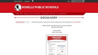 
                            7. DOCULIVERY - Roselle Public Schools