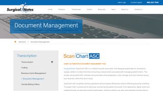 
                            3. Document Management | ASC Software - Surgical Notes