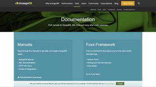 
                            3. Documentation Overview - ArangoDB the native …