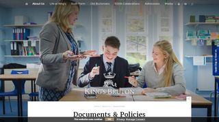 
                            2. Documents & Policies | King's Bruton