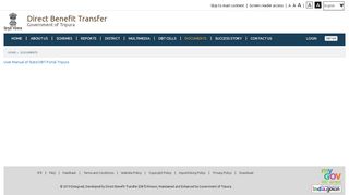 
                            3. Documents - Tripura State DBT Portal