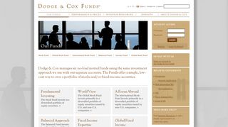 
                            2. Dodge & Cox Funds : Our Funds