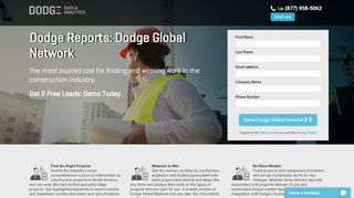 
                            6. Dodge Reports: Dodge Global Network - Dodge Data and Analytics