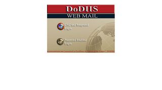 
                            8. DoDIIS Web Mail