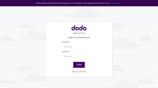 
                            2. Dodo Account Management | Dodo Services