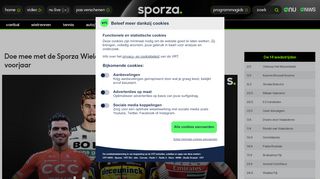 
                            2. Doe mee met de Sporza Wielermanager en word de winnaar ...