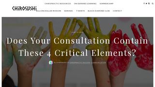 
                            6. Does Your Consultation Contain These 4 Critical Elements ...