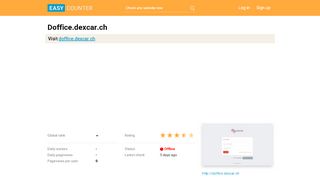 
                            6. Doffice.dexcar.ch - Easy Counter