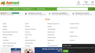 
                            2. Dog Supplies | Animed Direct