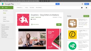 
                            4. DogHero - Dog Sitters & Walkers - Apps on Google Play