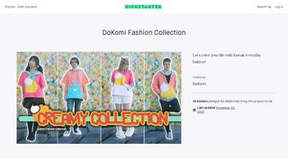 
                            9. DoKomi Fashion Collection by DoKomi — Kickstarter