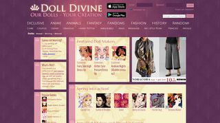 
                            1. Doll Divine ~ Dress Up Games