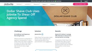 
                            8. Dollar Shave Club Uses Jobvite to Shear Off Agency Spend - Jobvite