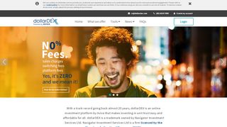 
                            9. dollarDEX - Online Unit Trust Platform Singapore