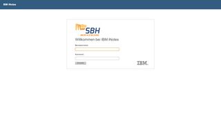 
                            5. dom02.sbh-portal.de - IBM iNotes - Anmelden