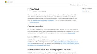 
                            7. Domains | Microsoft Docs