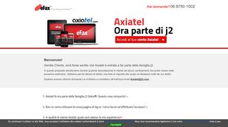 
                            2. Domande su Axiatel ora parte di j2 - eFax® FAQ