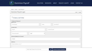 
                            8. Dominion Payroll Login - Dominion Payroll