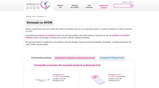 
                            7. Doneaza si tu - Doneaza cu Avon