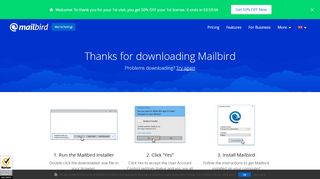 
                            3. Don't like Outlook? Get Mailbird.