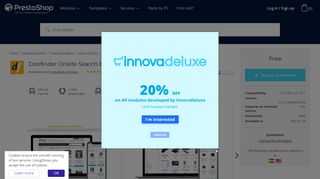 
                            1. Doofinder Onsite Search Engine - PrestaShop Addons