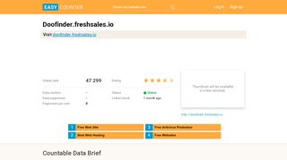 
                            3. Doofinder.freshsales.io: Freshsales - Login - Easy Counter