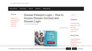 
                            3. Doosan Passport Login – How to Access Doosan Connect and ...