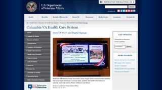 
                            4. Dorn VA Wi-Fi and Digital Signage - Columbia VA Health ...