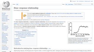 
                            3. Dose–response relationship - Wikipedia