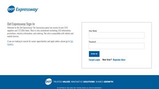 
                            6. Dot Foods: Dot Expressway - Dot Expressway Sign-In
