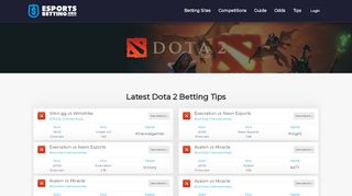 
                            3. Dota 2 Betting - Tips, Odds, Strategy and More