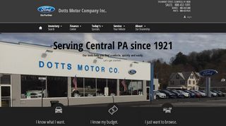 
                            4. Dotts Motor Company Inc. | Ford Dealership in Clearfield PA