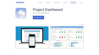 
                            2. Dovico Project Dashboard | Timesheet Software | Dovico