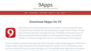 
                            3. Download 9Apps for PC – 9Apps