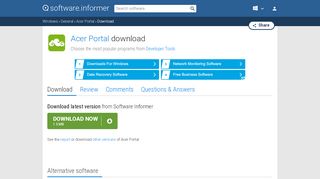 
                            4. Download Acer Portal by Acer Incorporated - Informer Technologies, Inc.