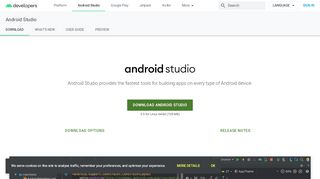 
                            10. Download Android Studio and SDK tools | Android Developers