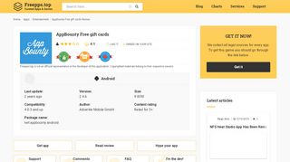
                            7. Download AppBounty Free gift cards App for Free: Read ...