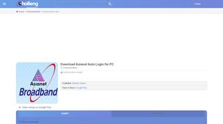 
                            7. Download Asianet Auto Login for PC - choilieng.com