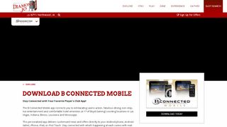 
                            8. Download B Connected Mobile - Diamond Jo Casino