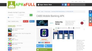 
                            5. Download CABS Mobile Banking APK Full | ApksFULL.com