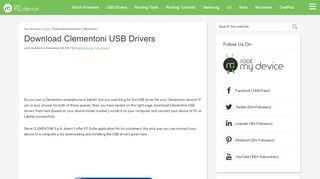 
                            6. Download Clementoni USB Drivers For All Models | Root My ...