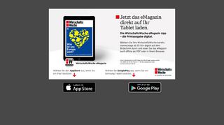 
                            2. Download eMagazin - apps.wiwo.de