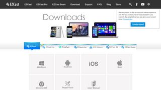 
                            2. Download EZCast app for all OS - EZCast