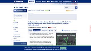 
                            8. Download Facebook Login 2.0 - softpedia.com