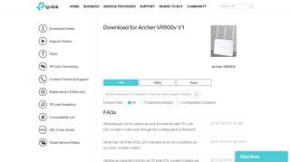 
                            8. Download for Archer VR900v | TP-Link